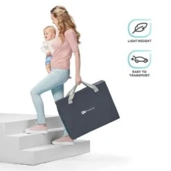 Kinderkraft Lit De Voyage Movi - Pink 34 Kinderkraft Lit De Voyage Movi - Pink -Magasin Général Pour Enfants kinderkraft folding bed movi pink kinderkraft OM