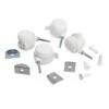 Kit 4 Roulettes Blanches Pour Lit Opale -Magasin Général Pour Enfants kit 4 roulettes blanches accessoires sauthon OA