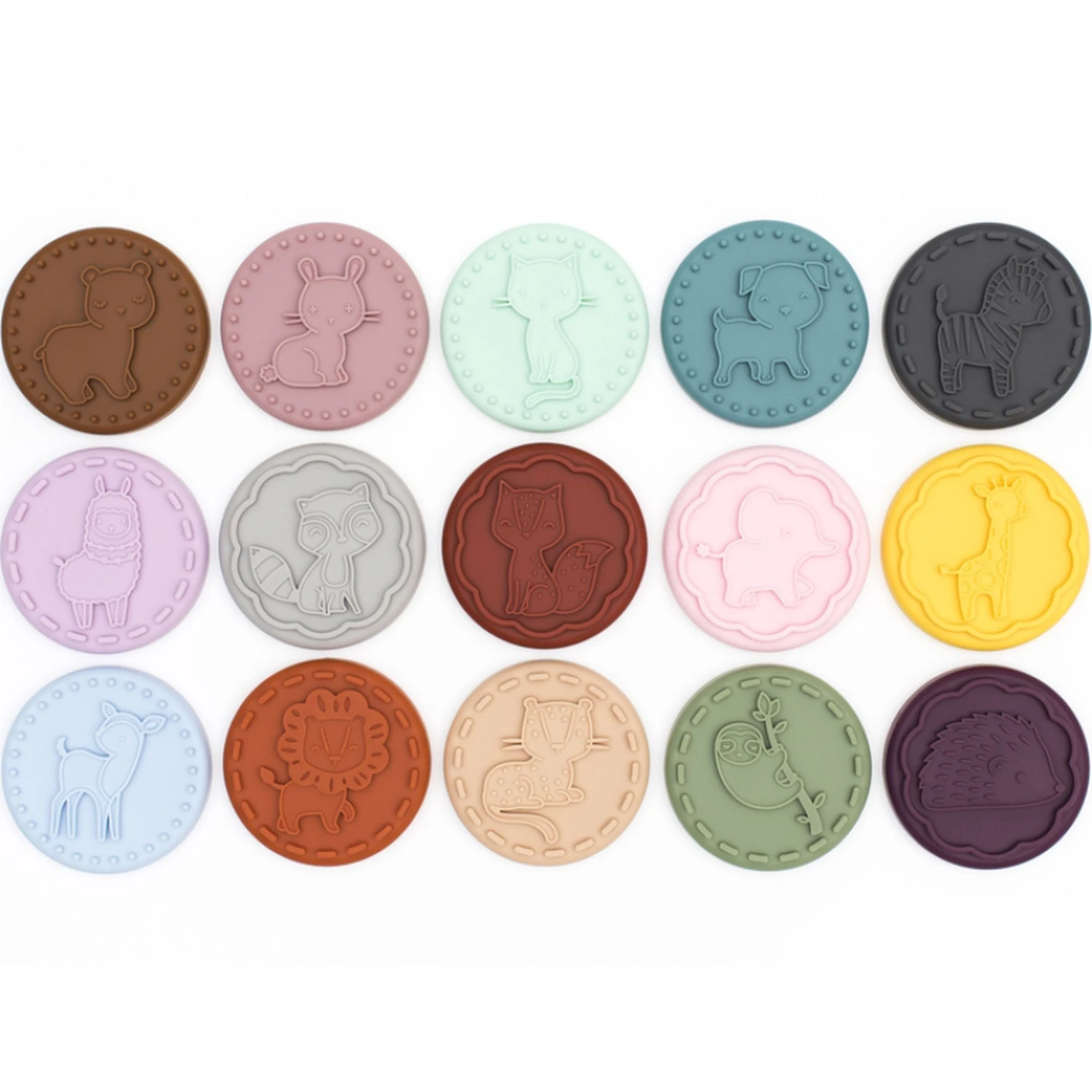 Kit De 15 Tampons Animaux 5 Kit De 15 Tampons Animaux – Image 3