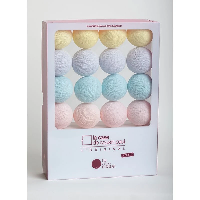 Guirlande La Petite Case 16 Boules Celeste 4 Guirlande La Petite Case 16 Boules Celeste – Image 2