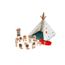 Lilliputiens Tipi Et Les Indiens 18 Lilliputiens Tipi Et Les Indiens -Magasin Général Pour Enfants le tipi et les indiens lilliputiens OD