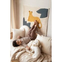 Plaid Matelassé 95x73 Cm Léopard 13 Plaid Matelassé 95x73 Cm Léopard -Magasin Général Pour Enfants leopard quilted blanket 95x73 nobodinoz OE