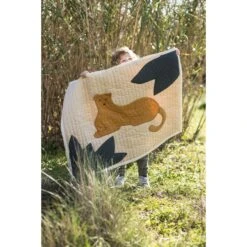 Plaid Matelassé 95x73 Cm Léopard 14 Plaid Matelassé 95x73 Cm Léopard -Magasin Général Pour Enfants leopard quilted blanket 95x73 nobodinoz OF