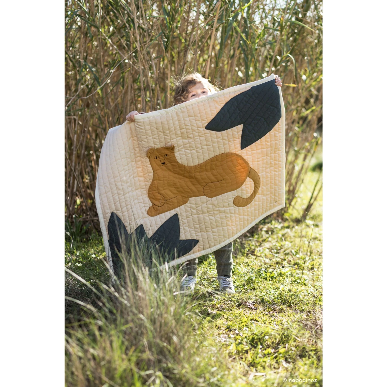 Plaid Matelassé 95x73 Cm Léopard 8 Plaid Matelassé 95x73 Cm Léopard – Image 6