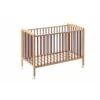 Lit En Bois 60x120 Cm Arthur Hybride Vieux Rose -Magasin Général Pour Enfants lit arthur 60x120 avec roulettes sans barreaux amovilbles hybride vieux rose combelle OA