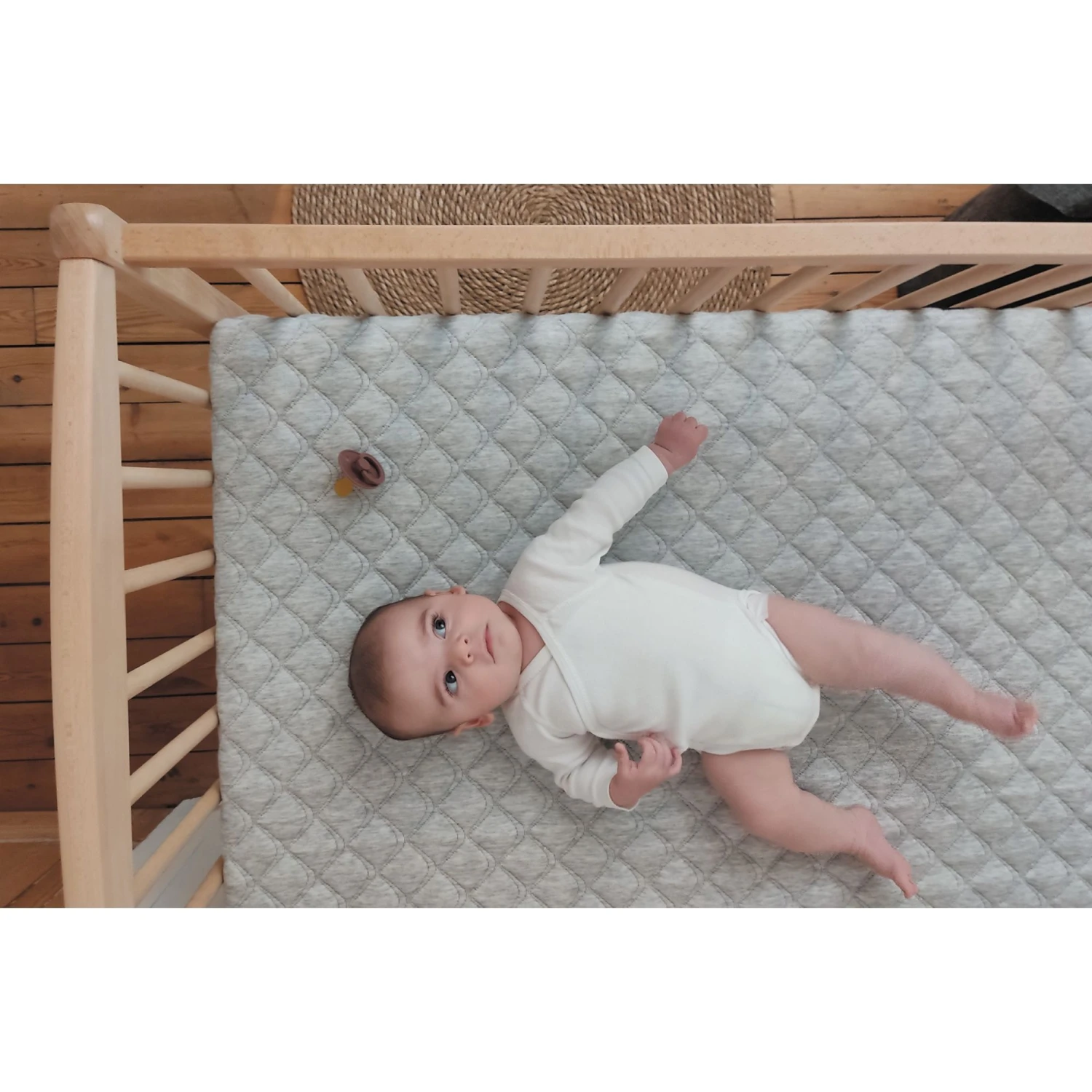 Lit En Bois 60x120 Cm Arthur Hybride Vieux Rose 10 Lit En Bois 60x120 Cm Arthur Hybride Vieux Rose – Image 8