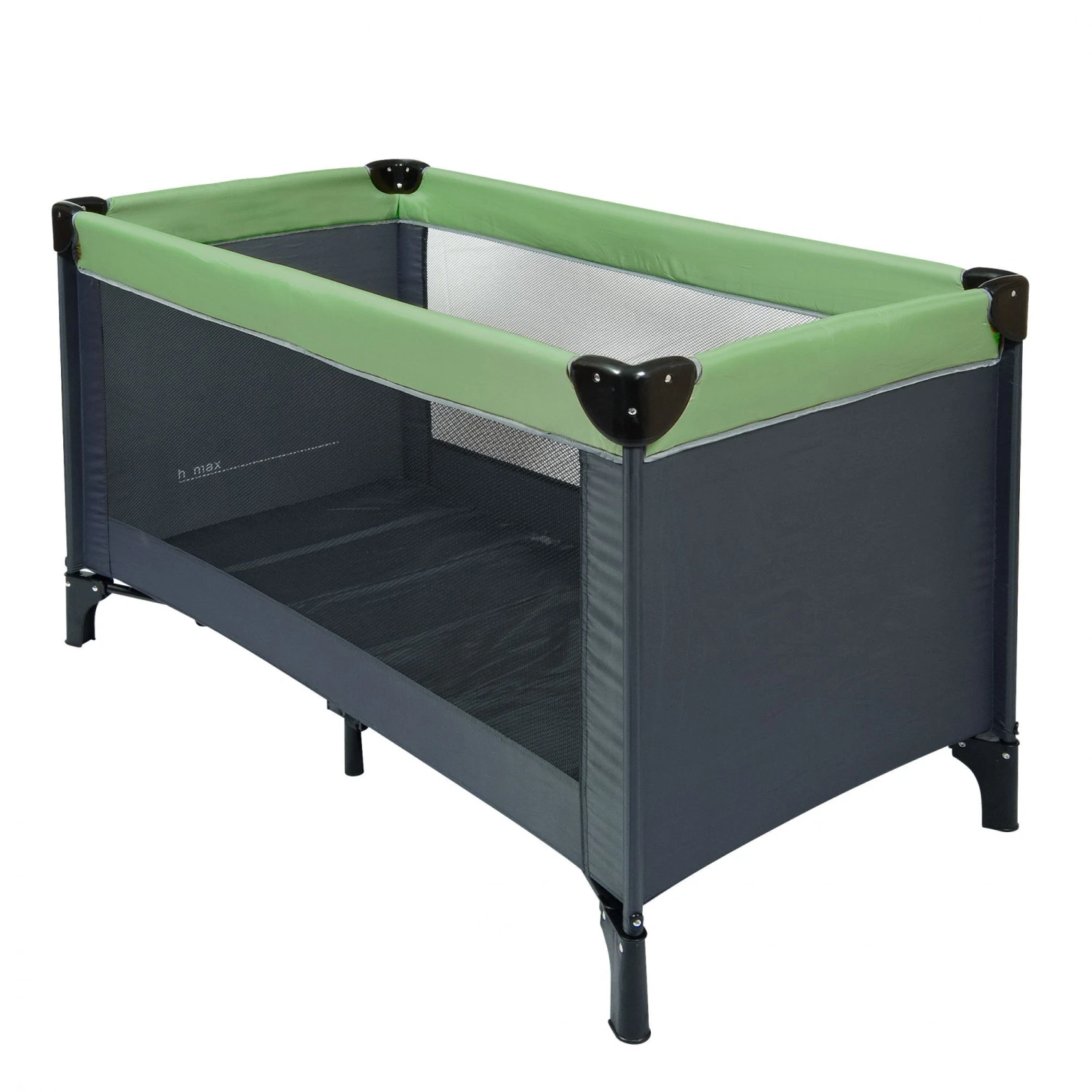 NATTOU Lit Pliant Gris Kaki 3 NATTOU Lit Pliant Gris Kaki