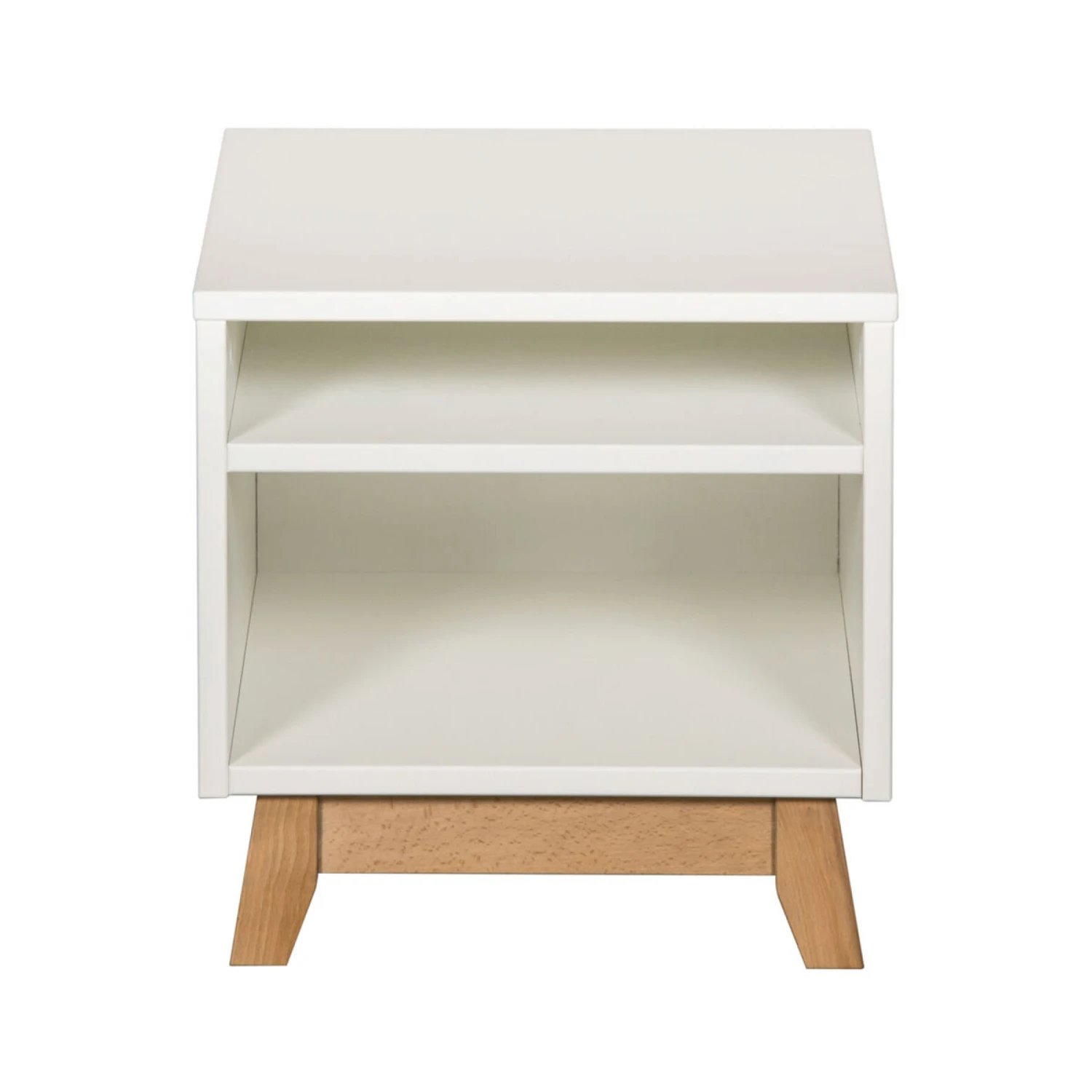 Lit Junior 90x200 Cm + Table De Nuit Trendy White 4 Lit Junior 90x200 Cm + Table De Nuit Trendy White – Image 2