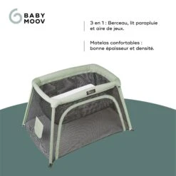BabyMoov Lit Parapluie Moov And Comfy -Magasin Général Pour Enfants lit parapluie moov comfy babymoov OE