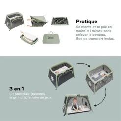 BabyMoov Lit Parapluie Moov And Comfy -Magasin Général Pour Enfants lit parapluie moov comfy babymoov OG