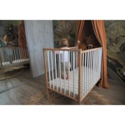 Lit En Bois 70x140 Cm Rémi Hybride Vieux Rose 24 Lit En Bois 70x140 Cm Rémi Hybride Vieux Rose -Magasin Général Pour Enfants lit remi 70x140cm hybride vieux rose combelle OI