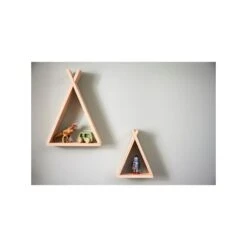 Lot De 2 étagères Tipi Brut -Magasin Général Pour Enfants lot de 2 etageres tipi brut combelle OH