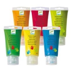 Djeco Lot De 6 Tubes De Peinture à Doigts