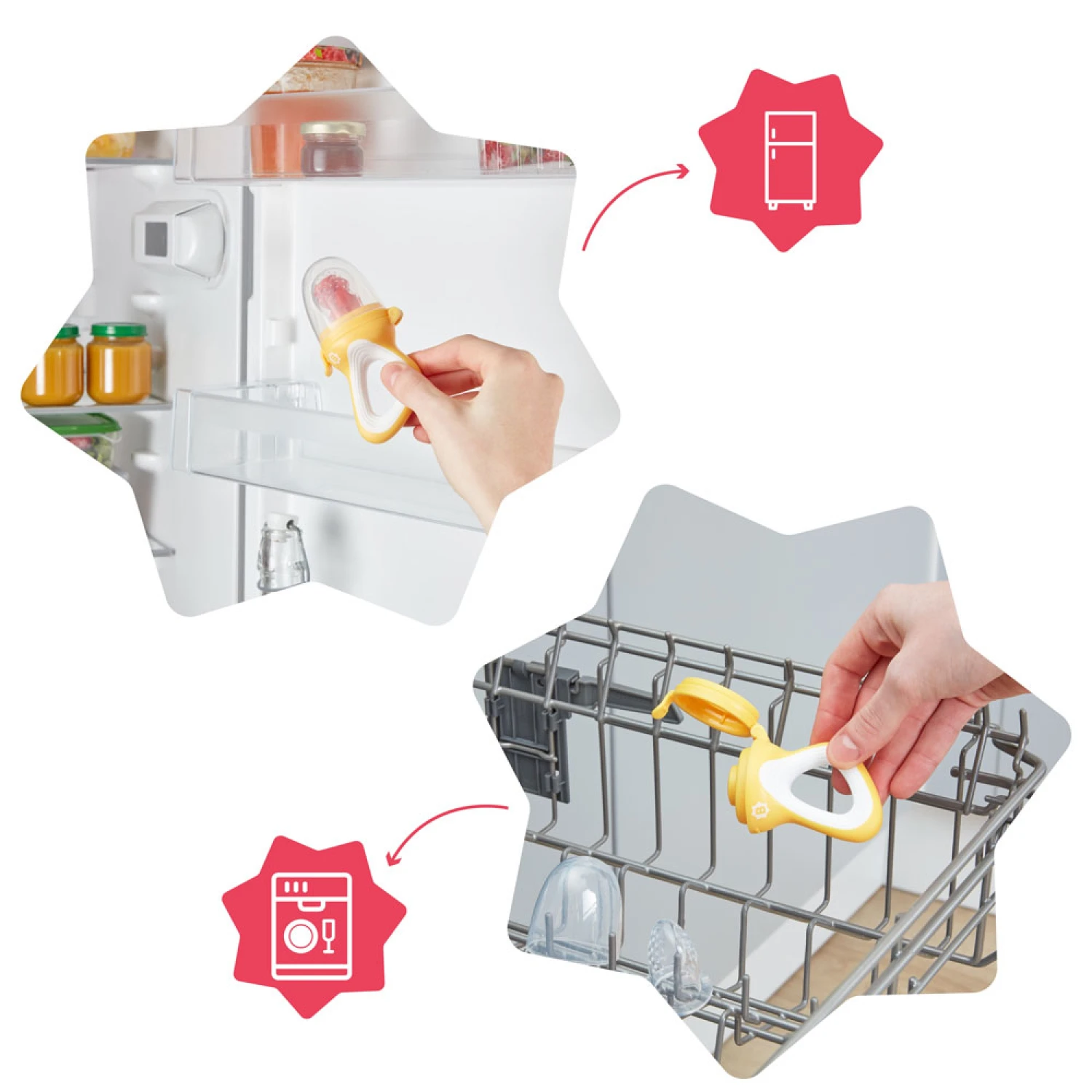 Badabulle Lot De 3 Grignoteuses 9 Badabulle Lot De 3 Grignoteuses – Image 7