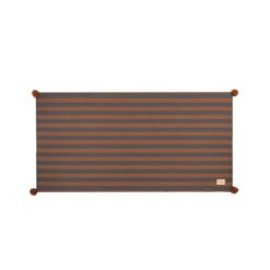 Matelas De Sol Majestic Bio Blue Brown Stripes