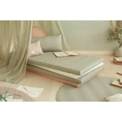 Matelas De Sol Monaco Linden Green -Magasin Général Pour Enfants mattress monaco 128x68x4 linden green nobodinoz OF