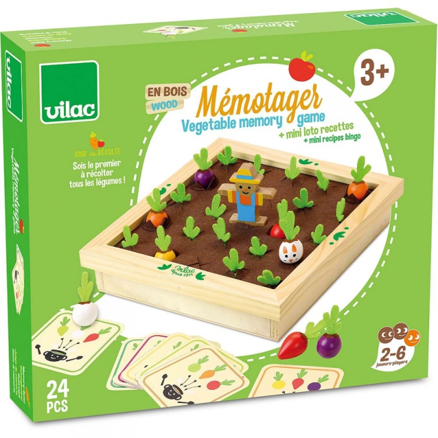 Vilac Jeu Mémotager Jour De Récolte 4 Vilac Jeu Mémotager Jour De Récolte – Image 2