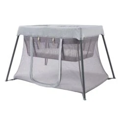 Lit Parapluie Avec Berceau Gris 7 Lit Parapluie Avec Berceau Gris -Magasin Général Pour Enfants mm21 lit de voyage avec berceau parc noukies OB