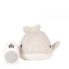 Peluche Bruit Blanc Baleine Moby Gris