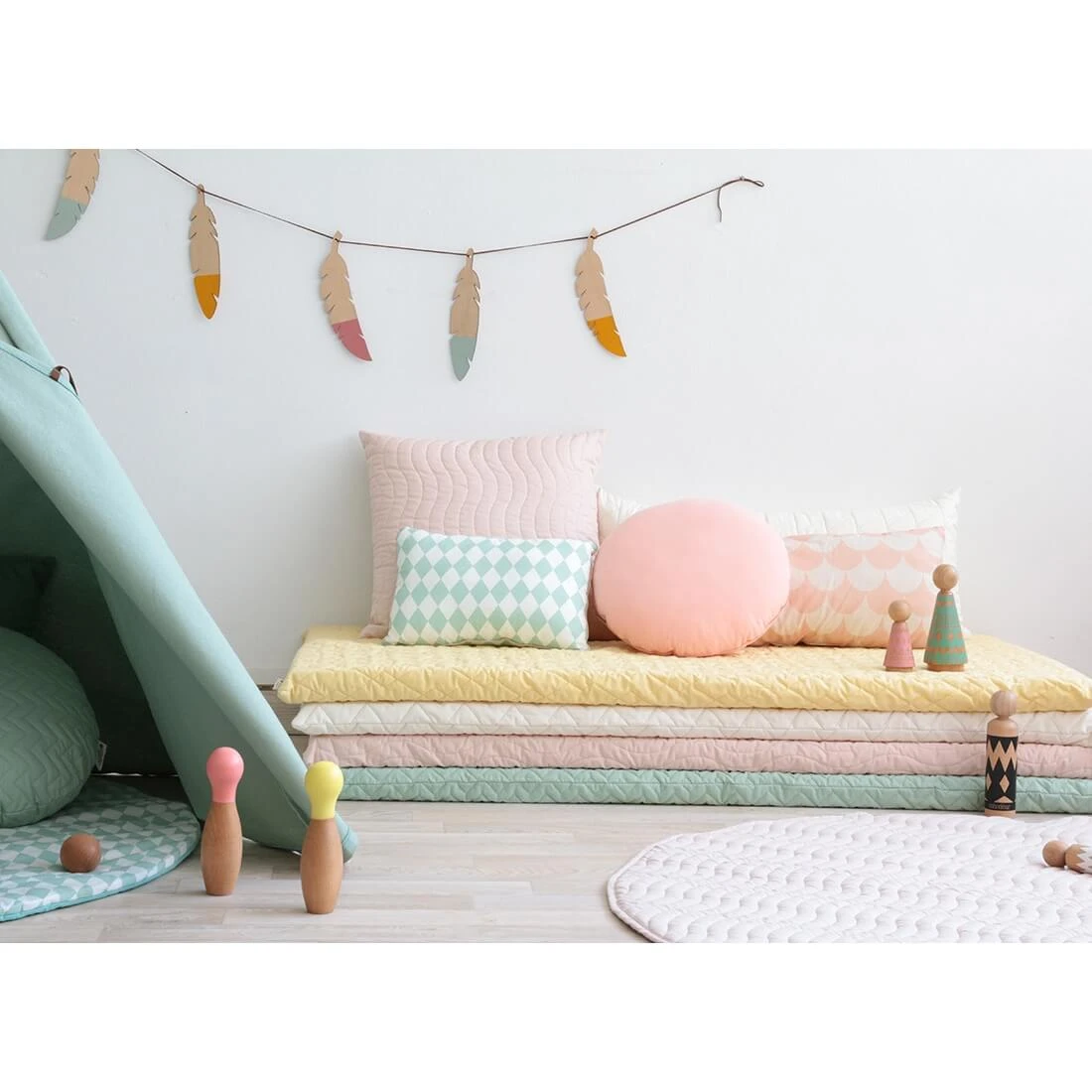 Matelas De Sol Monaco Riviera Blue 4 Matelas De Sol Monaco Riviera Blue – Image 2