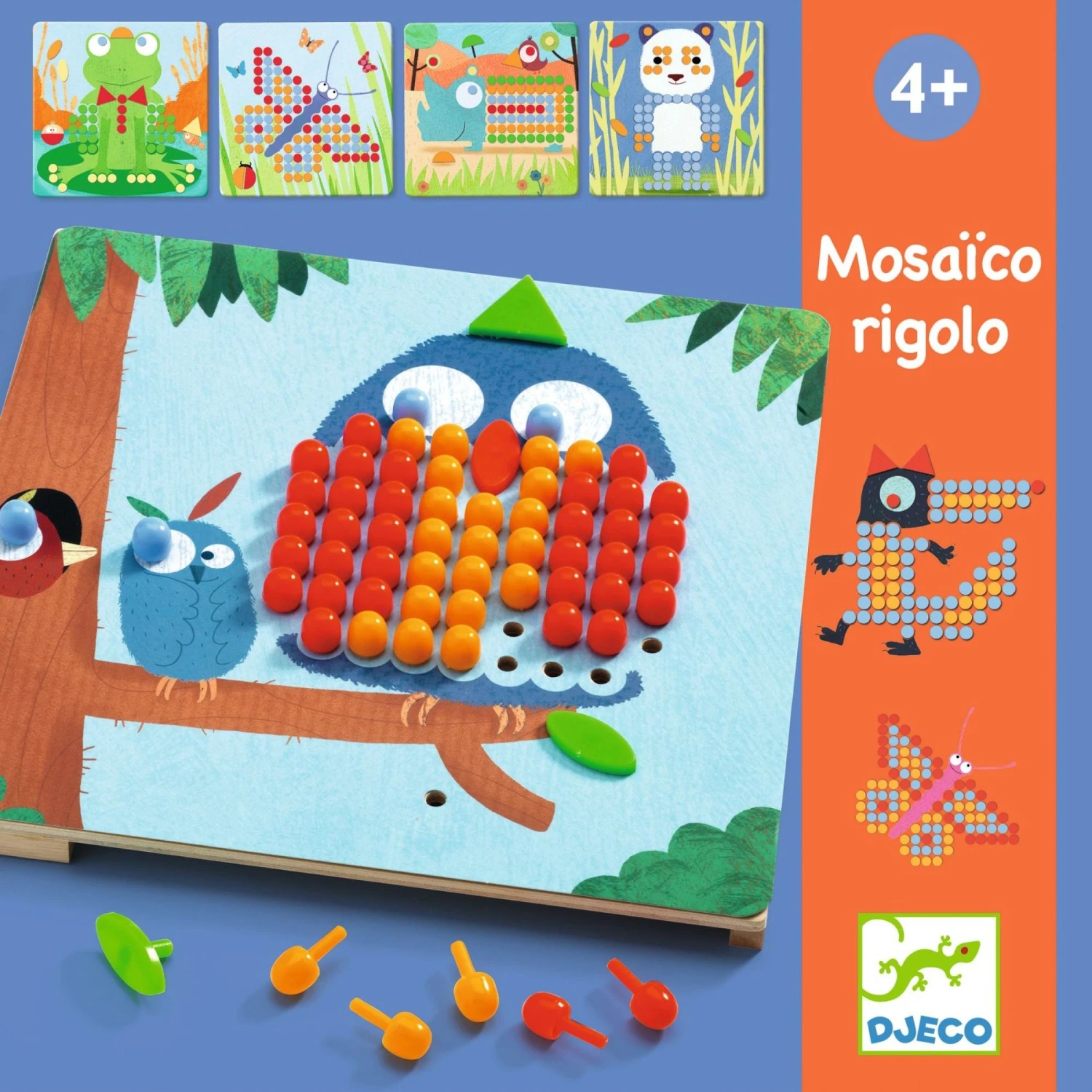 Djeco Jeu éducatif Mosaïco Rigolo 3 Djeco Jeu éducatif Mosaïco Rigolo