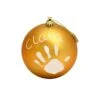 Boule De Noël Empreinte Or 2 Boule De Noël Empreinte Or -Magasin Général Pour Enfants my christmas fairy or boule de noel 2015 baby art OA