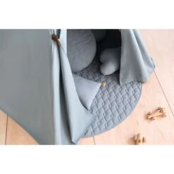 Tipi Enfant Nevada Riviera Blue 12 Tipi Enfant Nevada Riviera Blue -Magasin Général Pour Enfants nevada tipi pure line riviera blue nobodinoz OE