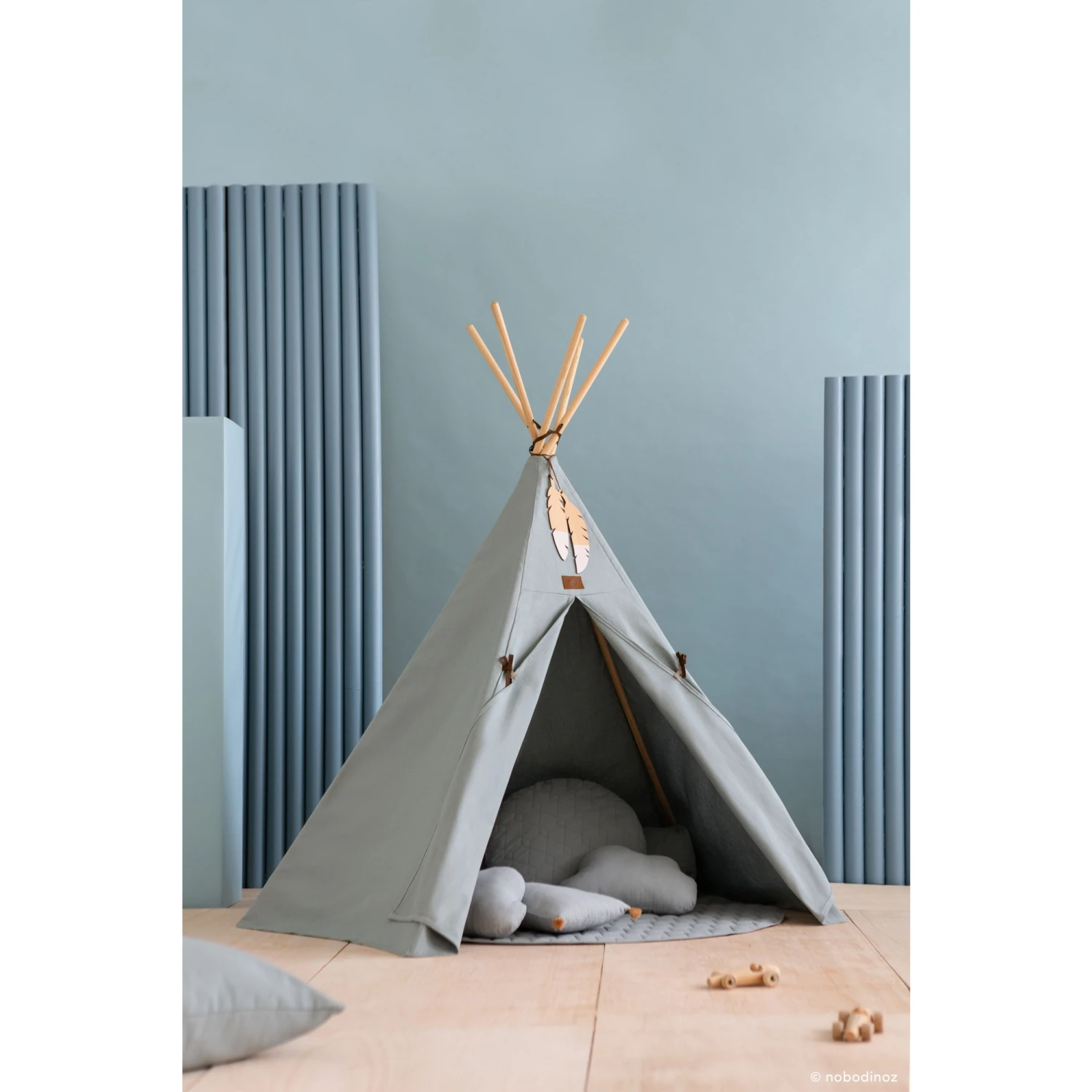 Tipi Enfant Nevada Riviera Blue 8 Tipi Enfant Nevada Riviera Blue – Image 6