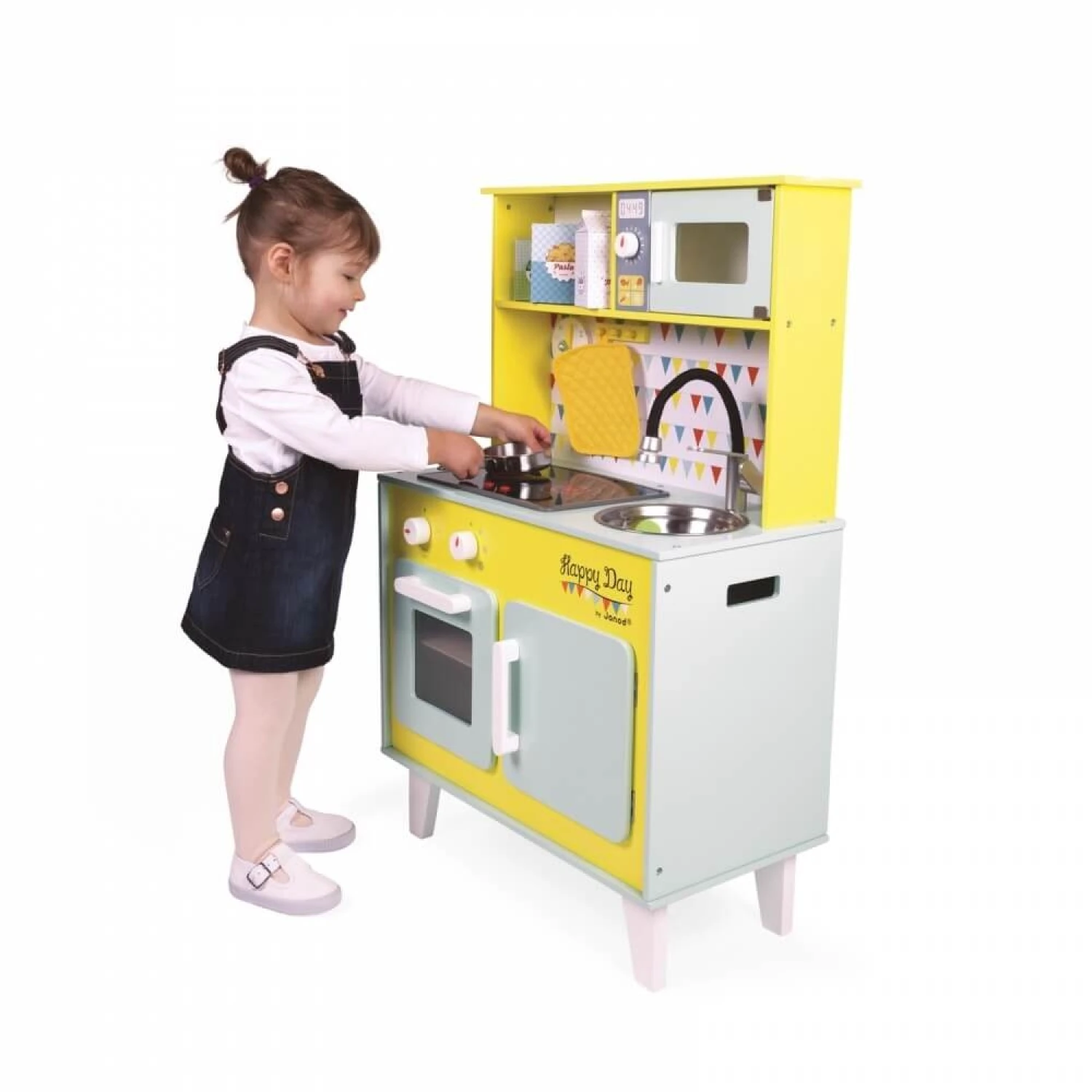 Janod Grande Cuisine Enfant En Bois Happy Day 6 Janod Grande Cuisine Enfant En Bois Happy Day – Image 4