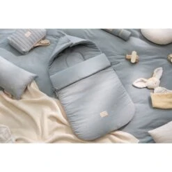 Nid D'ange Passegiata 0-6 Mois Willow Soft Blue 10 Nid D'ange Passegiata 0-6 Mois Willow Soft Blue -Magasin Général Pour Enfants new passegiata footmuff 0 6 months willow soft blue nobodinoz OD