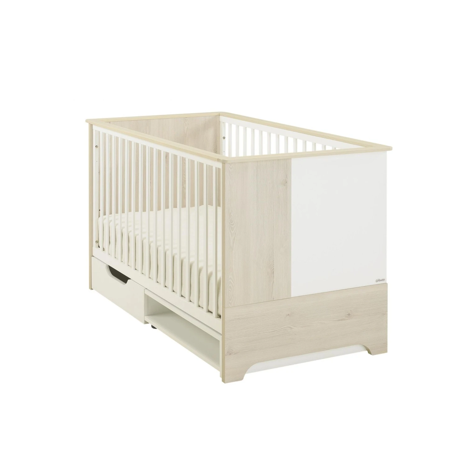 Option Tiroir De Lit Cosy Sacha Pin Blanchi 5 Option Tiroir De Lit Cosy Sacha Pin Blanchi – Image 3