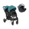 Joie Pack Duo Poussette Evalite Double Capri + Siège Auto I-snug 2 Lagoon -Magasin Général Pour Enfants pack duo poussette evalite double capri siege auto i snug 2 lagoon joie OA