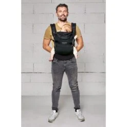 Pack évolution Porte Bébé Hoodiecarrier Black Forest -Magasin Général Pour Enfants pack evolution hoodiecarrier black forest love radius OM