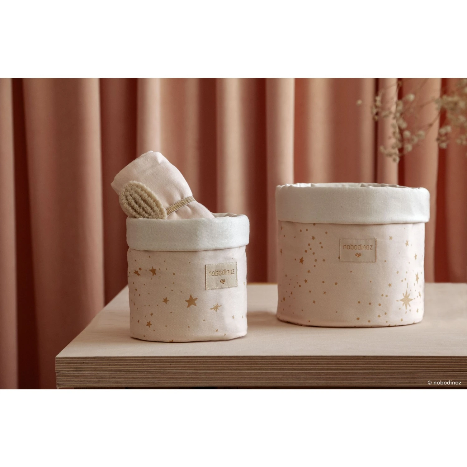 Panier Souple Panda S Honey Sweet Dots Natural 4 Panier Souple Panda S Honey Sweet Dots Natural – Image 2