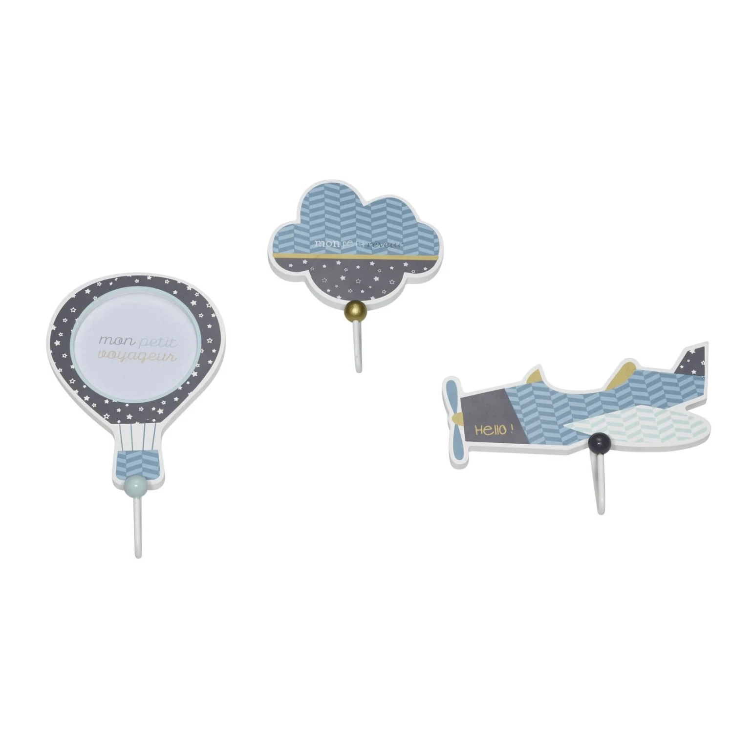 Lot De 3 Patères Lazare 3 Lot De 3 Patères Lazare