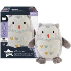 Tommee Tippee Peluche D'aide Au Sommeil Rechargeable Grofriend - Ollie La Chouette -Magasin Général Pour Enfants peluche aide au sommeil grofriend rechargeable ollie la chouette gro OB