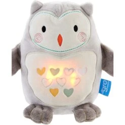 Tommee Tippee Peluche D'aide Au Sommeil Rechargeable Grofriend - Ollie La Chouette -Magasin Général Pour Enfants peluche aide au sommeil grofriend rechargeable ollie la chouette gro OD