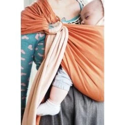 Petite écharpe De Portage Sans Nœud Nude Et Caramel 13 Petite écharpe De Portage Sans Nœud Nude Et Caramel -Magasin Général Pour Enfants petite echarpe sans noeud nudecaramel love radius OD