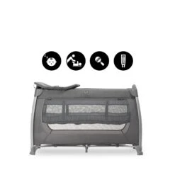 HAUCK Lit Parapluie 3 En 1 Sleep N Play Relax Center Mélange Charbon 12 HAUCK Lit Parapluie 3 En 1 Sleep N Play Relax Center Mélange Charbon -Magasin Général Pour Enfants play n relax center melange charcoal hauck OC