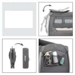 HAUCK Lit Parapluie 3 En 1 Sleep N Play Relax Center Mélange Charbon 13 HAUCK Lit Parapluie 3 En 1 Sleep N Play Relax Center Mélange Charbon -Magasin Général Pour Enfants play n relax center melange charcoal hauck OD