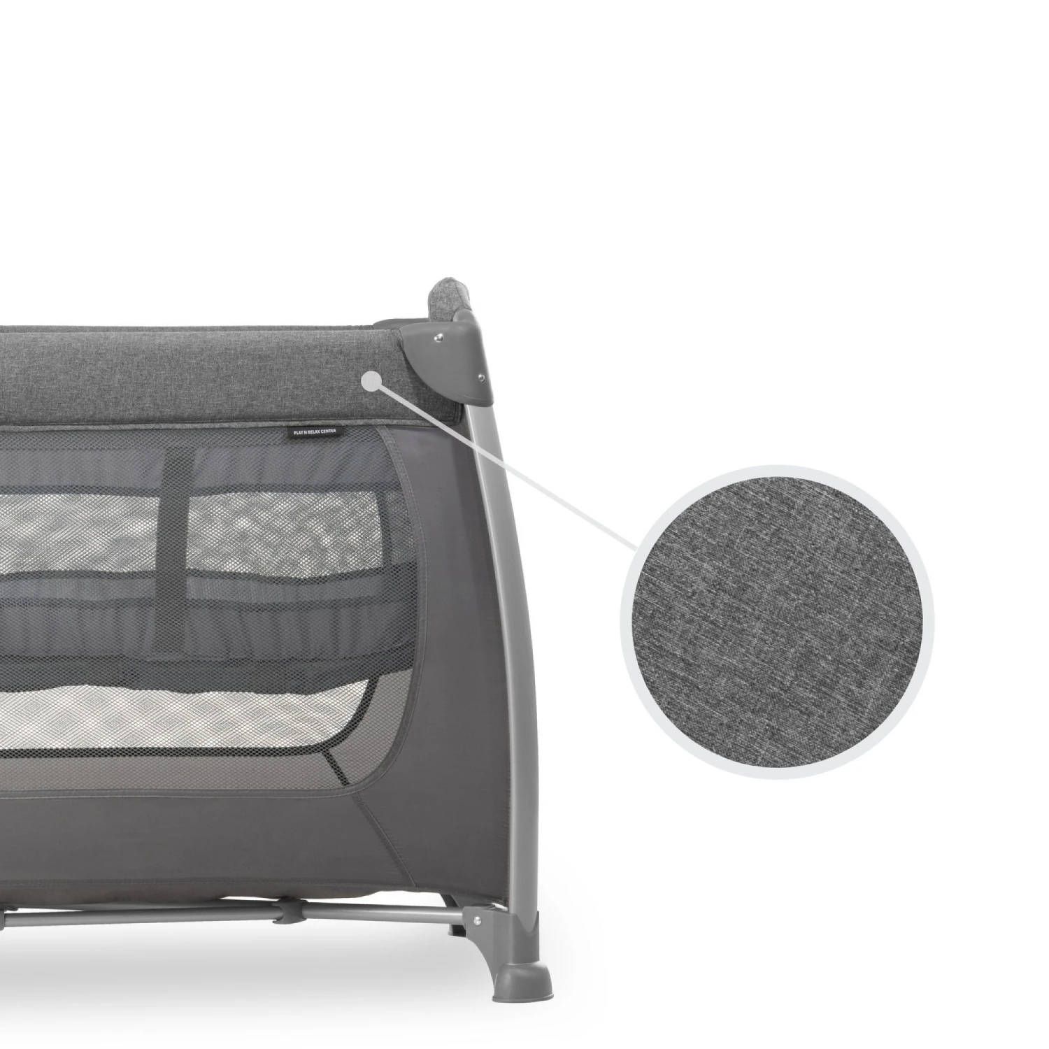 HAUCK Lit Parapluie 3 En 1 Sleep N Play Relax Center Mélange Charbon 10 HAUCK Lit Parapluie 3 En 1 Sleep N Play Relax Center Mélange Charbon – Image 8