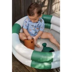 Liewood Piscine Gonflable Leonore Sea Blue/Crème De La Crème 9 Liewood Piscine Gonflable Leonore Sea Blue/Crème De La Crème -Magasin Général Pour Enfants playtime swimgear leonore pool lw147756904 stripe sea bluecreme de la creme one size liewood seasonal 2201 liewood OD