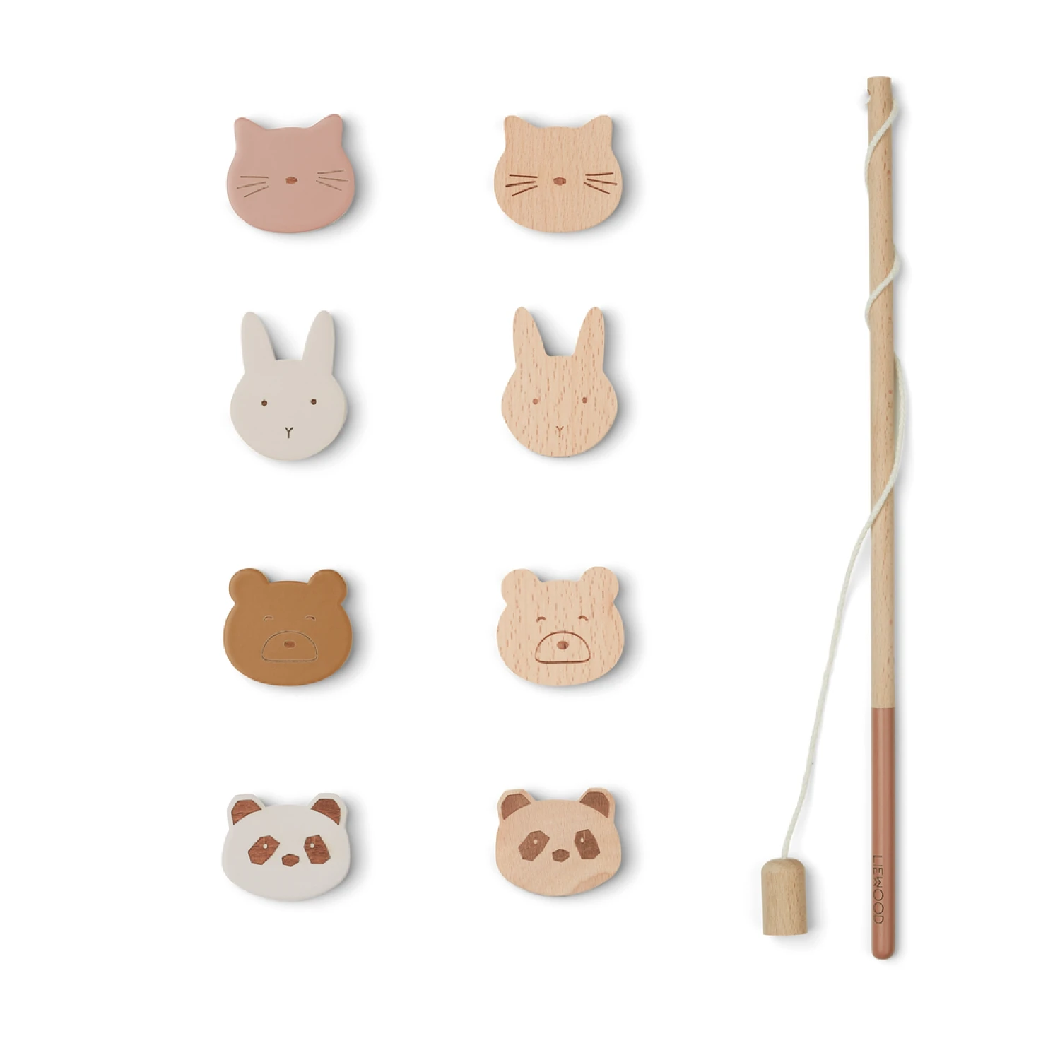 Liewood Jeu De Pêche En Bois Classic Rose Multi Mix 3 Liewood Jeu De Pêche En Bois Classic Rose Multi Mix