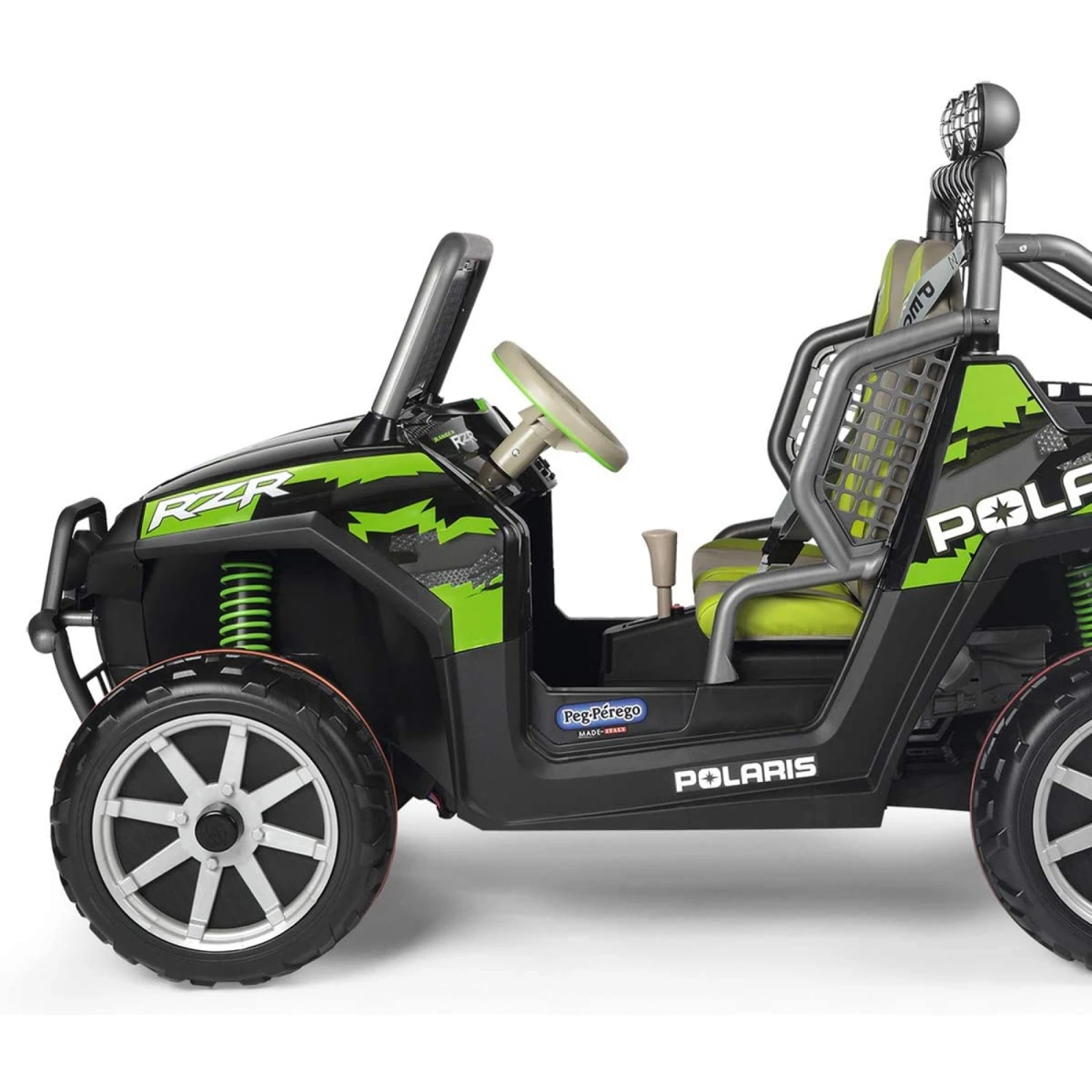 PEG PEREGO Voiture 4x4 Électrique Polaris Ranger RZR Green Shadow 24V 4 PEG PEREGO Voiture 4x4 Électrique Polaris Ranger RZR Green Shadow 24V – Image 2