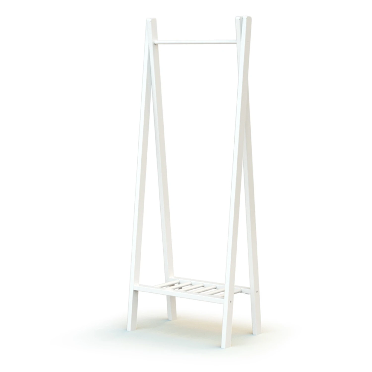 Portant à Vêtements Essentiel Blanc 3 Portant à Vêtements Essentiel Blanc