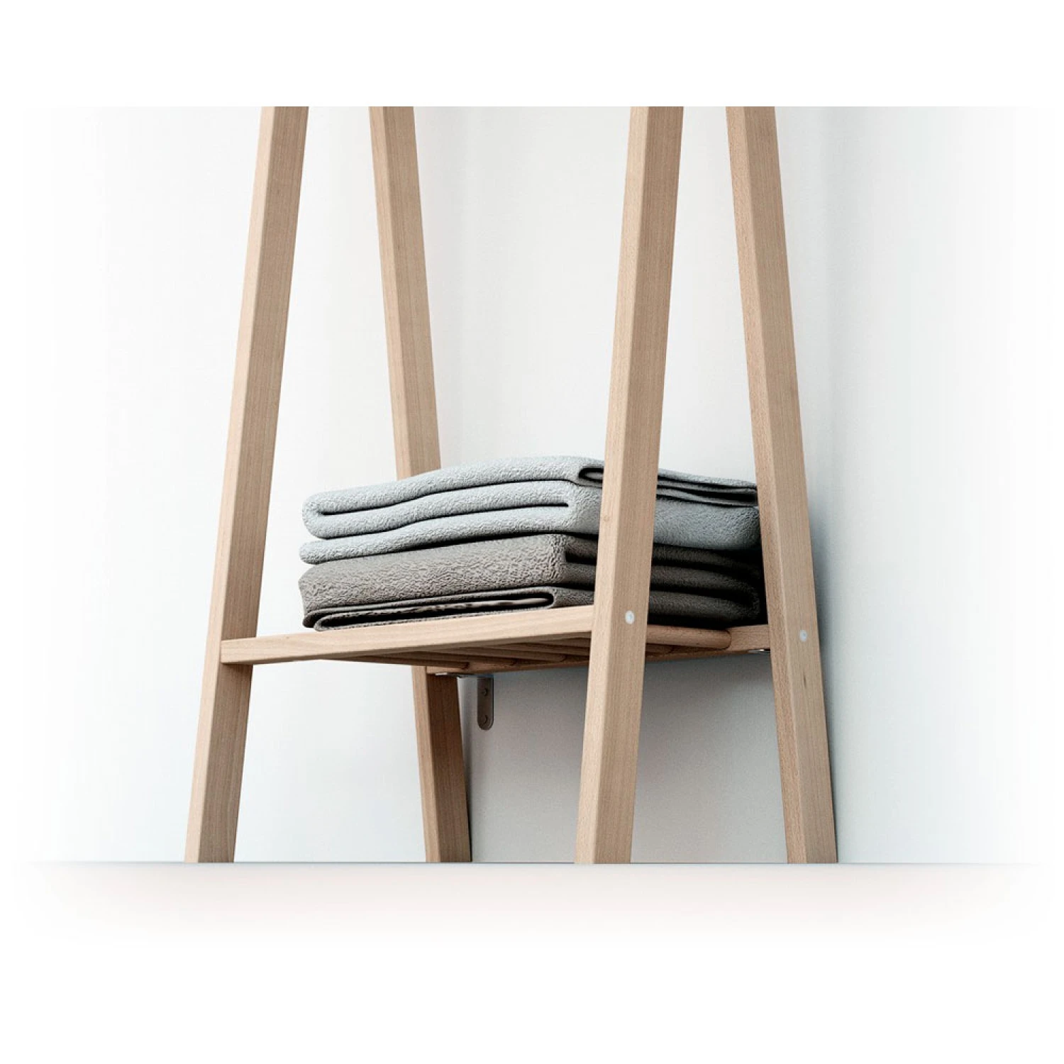 Portant à Vêtements Essentiel Hêtre Brut 5 Portant à Vêtements Essentiel Hêtre Brut – Image 3