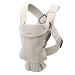 BabyBjörn Porte Bébé Mini Jersey 3D Beige Clair
