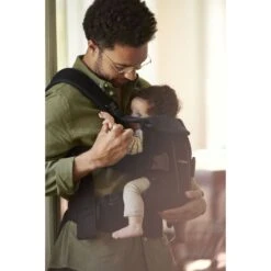BabyBjörn Porte Bébé One Coton Mix Noir 12 BabyBjörn Porte Bébé One Coton Mix Noir -Magasin Général Pour Enfants porte bebe one cotton mix noir babybjorn OD