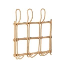 Porte-manteau Ellen 6 Crochets Rotin Naturel 6 Porte-manteau Ellen 6 Crochets Rotin Naturel -Magasin Général Pour Enfants porte mant ellen 6 cro rot nat 55x29x1cm jolipa OB
