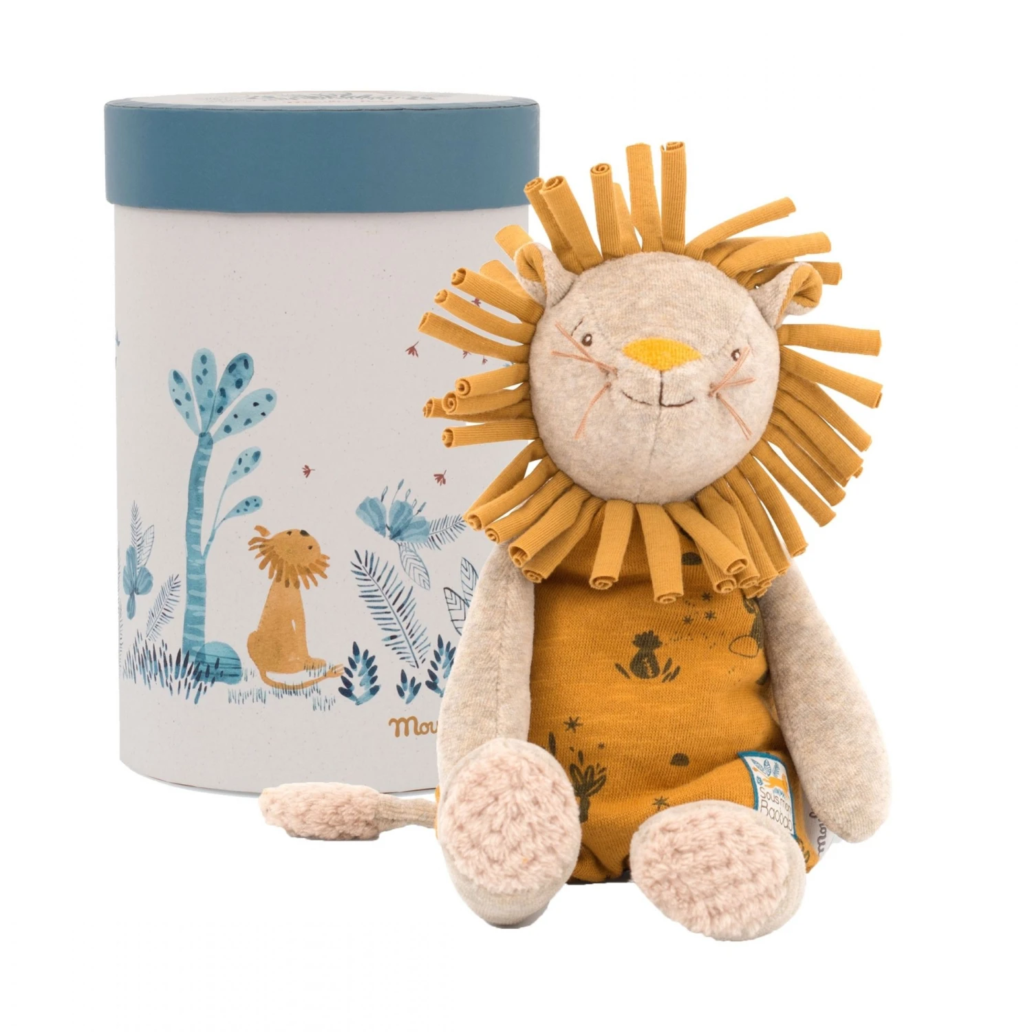 Moulin Roty Peluche Lion Paprika Sous Mon Baobab 7 Moulin Roty Peluche Lion Paprika Sous Mon Baobab – Image 5